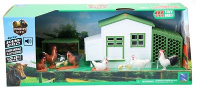 Country Life Chick Coop Set With Sound