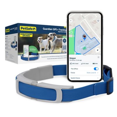 PetSafe Guardian GPS + Tracking Dog Fence Collar - World's Most Reliable GPS Fence Technology - For Yards Larger than 3/4 Acres