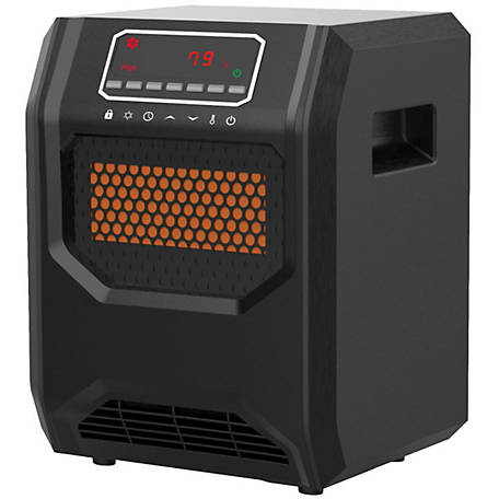 Lifesmart 4 Element Infrared Heater with Front Air Intake, HT1188QX