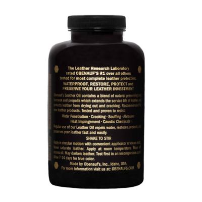 Image showing  Leather Oil, 16 oz.