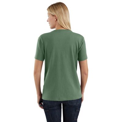 Image showing  Women's K87 Loose Fit Heavyweight Short-Sleeve Pocket T Shirt