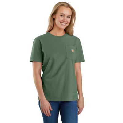 Image showing  Women's K87 Loose Fit Heavyweight Short-Sleeve Pocket T Shirt