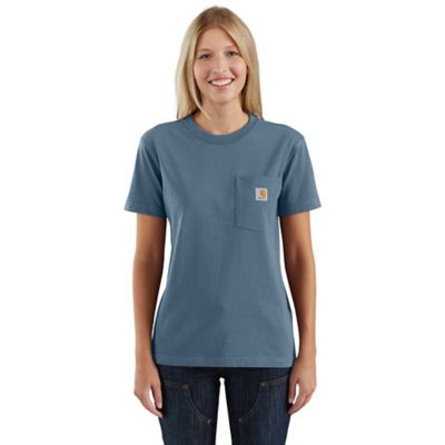 Carhartt Women's K87 Loose Fit Heavyweight Short-Sleeve Pocket T-Shirt, 103067 -  103067-HH5SREG