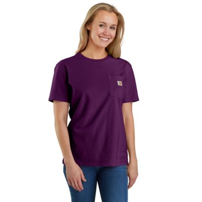 Image showing  Women's K87 Loose Fit Heavyweight Short-Sleeve Pocket T Shirt