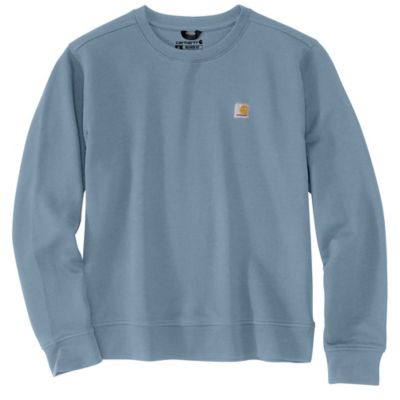 Image showing  Women's TENCEL Relaxed Fit Midweight French Terry Crew Neck Sweatshirt