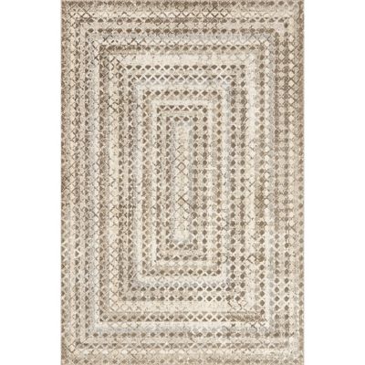 nuLOOM Carley Machine Washable Geometric Area Rug