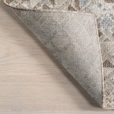 Image showing  Carley Machine Washable Geometric Area Rug