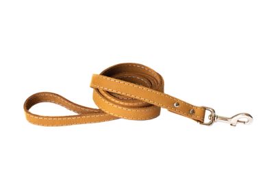 Euro Dog Traditional Stitched Leather Leash