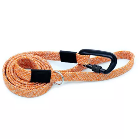 Euro Dog Adventure Style Climbing Rope Flat Leash Dog Basic Collars