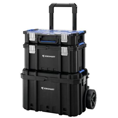 JobSmart 24.8 in. Tool Storage Case With Wheels and Pulley