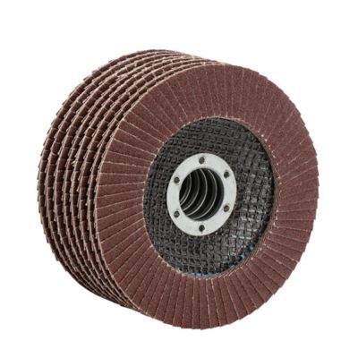 Image showing  4-1/2 in. A120 Metal Flap Disc Wheel Set, 8 pc.