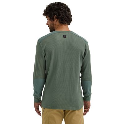 Image showing 1 th Wrangler ATG Men's Long Sleeve Henley Shirt