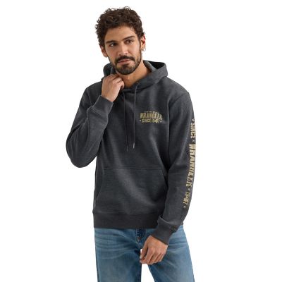 Wrangler Men's Pullover Graphic Hoodie