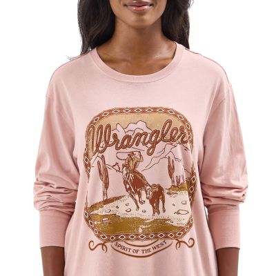 Image showing  Women's Graphic Long Sleeve Relaxed T-Shirt