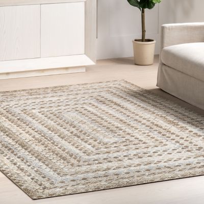 Image showing 7 th nuLOOM Carley Machine Washable Geometric Area Rug