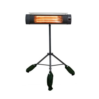 Dr. Infrared Heater Indoor/Outdoor 1500-Watt Carbon Infrared Heater with Tripod Stand and Remote Control