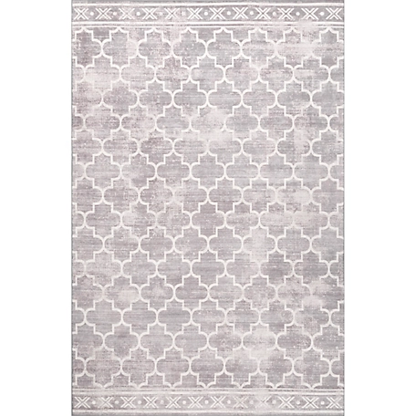 nuLOOM Maribel Geometric Machine Washable Indoor/Outdoor Area Rug