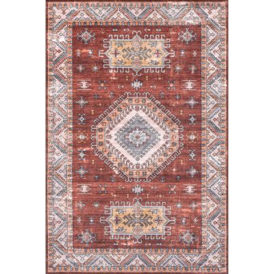 nuLOOM Kera Persian Machine Washable Indoor/Outdoor Area Rug