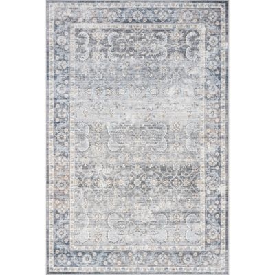 nuLOOM Ivette Persian Stain Resistant Polyester Area Rug, Machine Washable