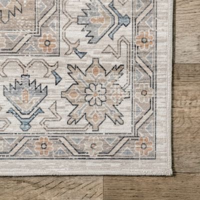 Image showing  Darby Persian Stain Resistant Machine Washable Area Rug