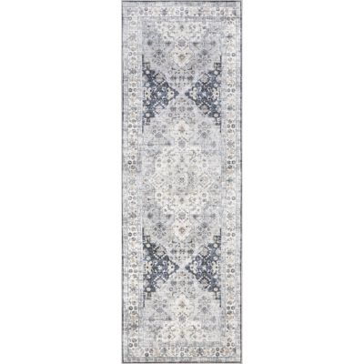 nuLOOM Casey Persian Stain Resistant Machine Washable Area Rug