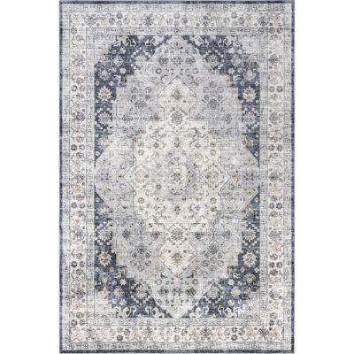 nuLOOM Casey Persian Stain Resistant Machine Washable Area Rug