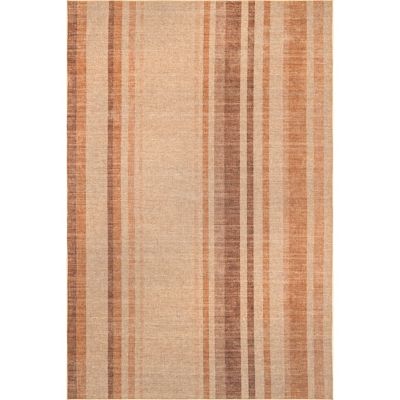 nuLOOM Elza Striped Easy-Jute Machine Washable Area Rug