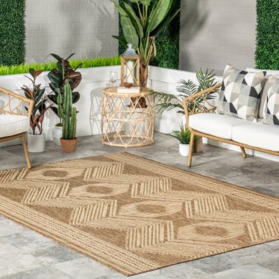 Image showing  Ranya Tribal Indoor/Outdoor Polypropylene Area Rug