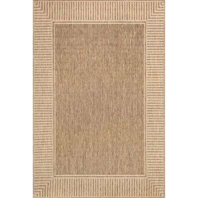 nuLOOM Asha Simple Border Indoor/Outdoor Polypropylene Area Rug