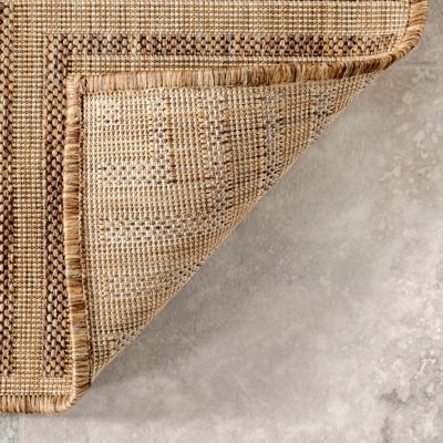 Image showing  Asha Simple Border Indoor/Outdoor Polypropylene Area Rug