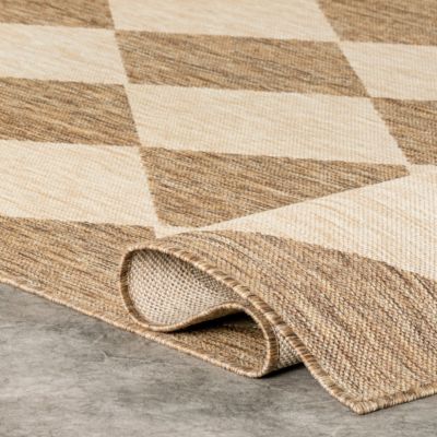 Image showing 5 th nuLOOM Sabina Diamond Trellis Indoor/Outdoor Polypropylene Area Rug