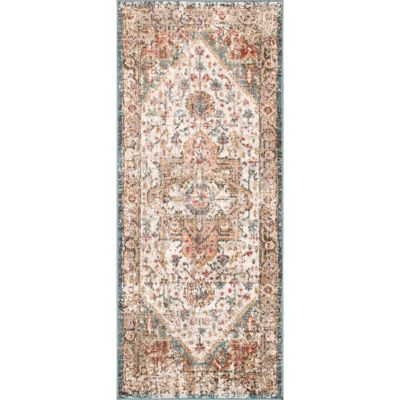 nuLOOM Justine Vintage Medallion Area Rug