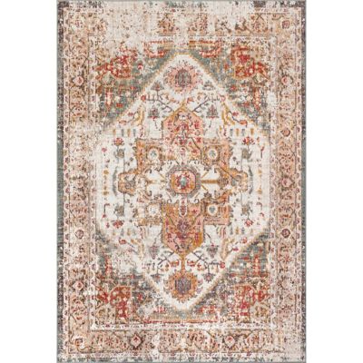 nuLOOM Justine Vintage Medallion Area Rug