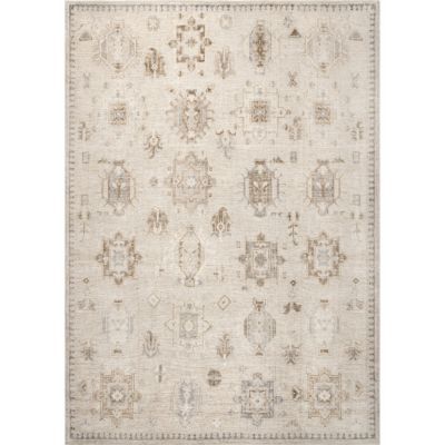 nuLOOM Krystin Distressed Machine Washable Area Rug