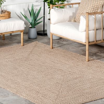 Image showing 9 th nuLOOM Wynn Braided Indoor/Outdoor Area Rug