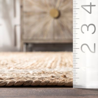 Image showing  Rikki Coastal Braided Jute Area Rug