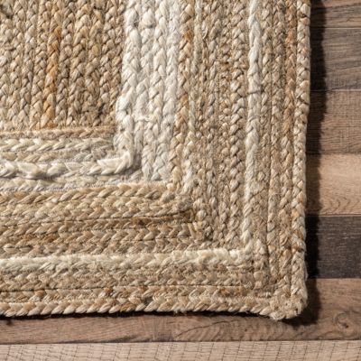 Image showing  Rikki Coastal Braided Jute Area Rug