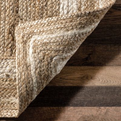 Image showing  Rikki Coastal Braided Jute Area Rug
