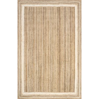 nuLOOM Rikki Coastal Braided Jute Area Rug