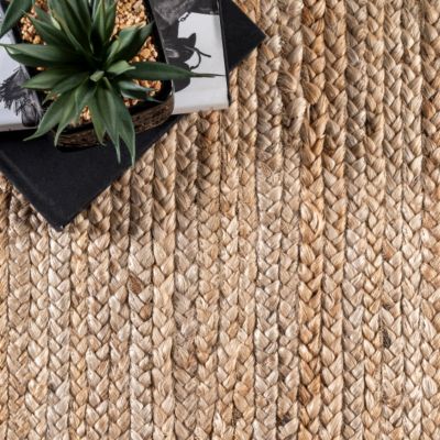 Image showing 6 th nuLOOM Rigo Hand Woven Farmhouse Jute Area Rug
