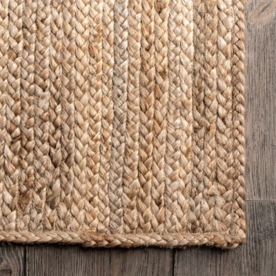Image showing  Rigo Hand Woven Farmhouse Jute Area Rug