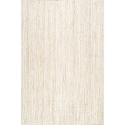 nuLOOM Rigo Hand Woven Farmhouse Jute Area Rug