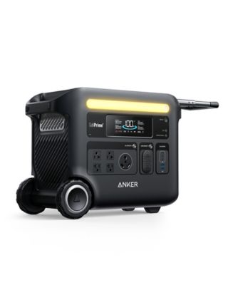 Anker 2,400-Watt SOLIX F2600 Portable Power Station, 2560Wh