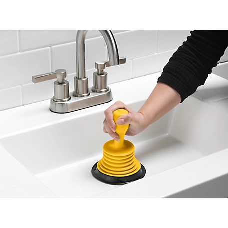 Plumbcraft Mini plunger great for sinks, tubs, showers, and other drains