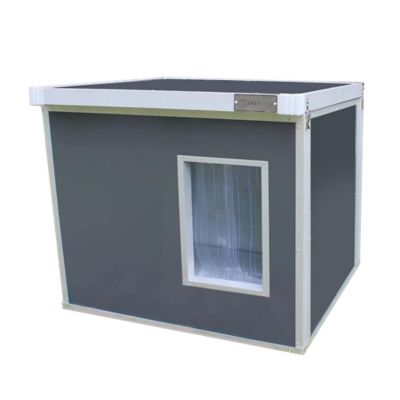 CozyCube Coldroom Panel Insulated Outdoor Polyethylene Dog House