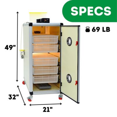 Image showing 8 th Hatching Time HB Series 350 Hatcher Only Full Automatic Chicken Egg Incubator