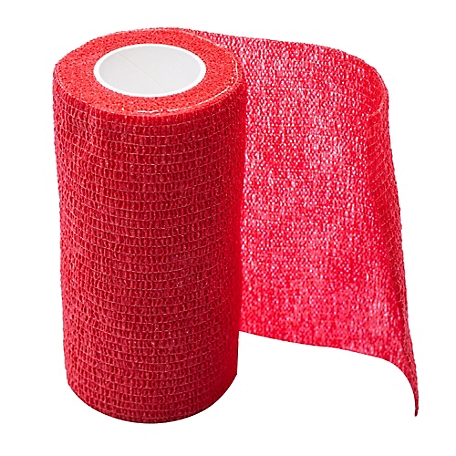 TuffRider TuffWrap Cohesive Bandage, Red