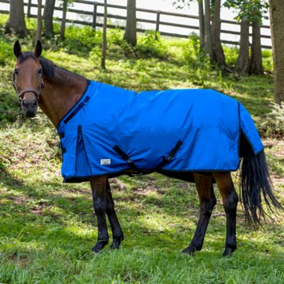 TuffRider Comfy-Fit Medium Weight Standard Neck Turnout Blanket with Adjustable Neck Opening- 1200D, 200gms