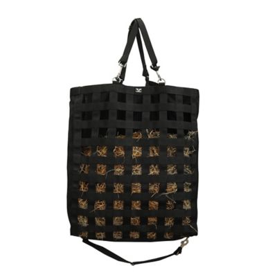 Image showing  1-3/4 in. Supreme Nylon Web Front Slow Feeder Horse Hay Bag with Ripstop Fabric Back and Webbing Bottom