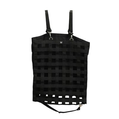 Image showing  1-3/4 in. Supreme Nylon Web Front Slow Feeder Horse Hay Bag with Ripstop Fabric Back and Webbing Bottom
